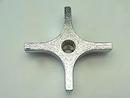 KOHLER Polished Chrome 4-Arm Handle 