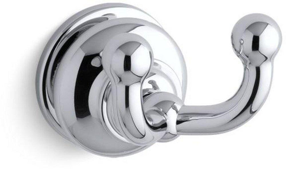KOHLER Polished Chrome 2 Robe Hook 