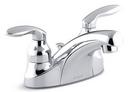 1.5 gpm 3-Hole Double Lever Handle Lavatory Faucet in Polished Chrome