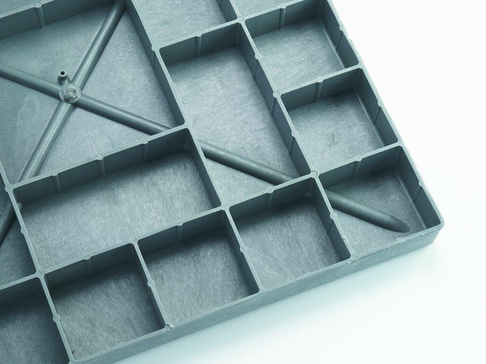 DiversiTech&reg; Gray 36 x 48 in. E Lite Pad 