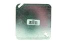DiversiTech® Silver 4 in. Flat Blank Cover 