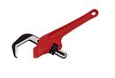 REED Red 2-5/8 in. Ductile Iron Smooth Jaw Wrench 