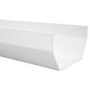 Genova White 10 ft. Gutter 