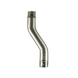 24 x 4 in. Aluminum Gas Vent Pipe