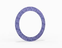 Ring Gasket, Aramid Fiber with SBR Binder SBR, 12 in. ASME B16.5 Class 150, 0.125 in. Thick