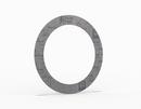 Style 9800  Ring Gasket, Carbon Fiber with SBR Binder SBR, 4 in. ASME B16.5 Class 150, 0.125 in. Thick 