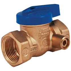 3/4 in. Forged Brass FNPT Lever Handle Gas Ball Valve