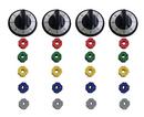 Universal Range Knob Kit with 4 Knobs, 20 Inserts and Surface Overlays
