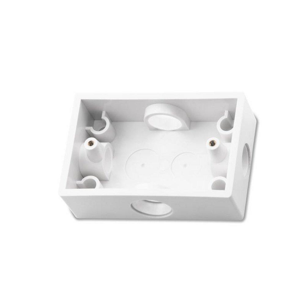 Marshall-Tufflex White 2 gal Floor Mounting Adjustable Lug Box in White 