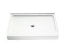 Sterling White 48 in. Rectangle Shower Base with Center Drain 