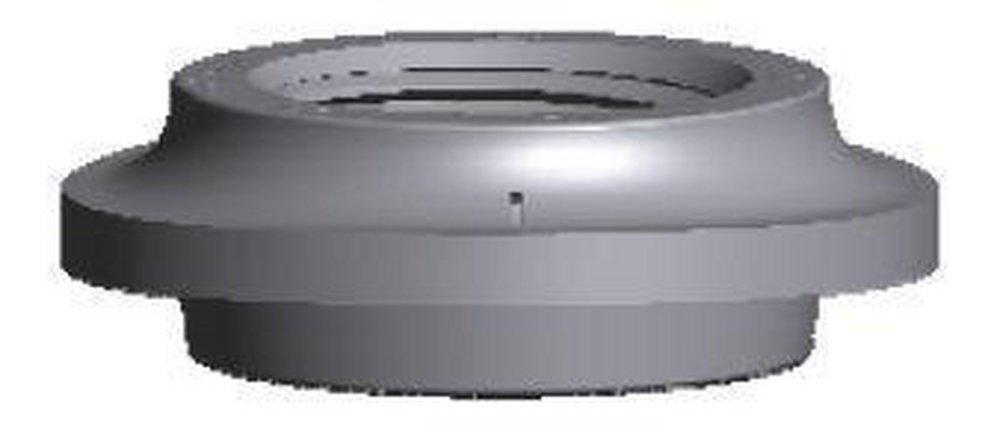 Threaded Standard Bore Tank Domestic Forged Steel Curved Pilot Flange 