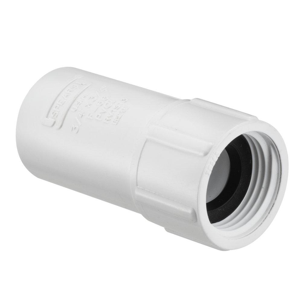 Spears&reg; Manufacturing Company Grey ABS x OD Compression DWV and Schedule 40 ABS PPA Adapter 