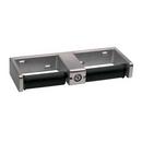 Bobrick Satin Double Roll Vandal Resistant Toilet Tissue Dispenser 