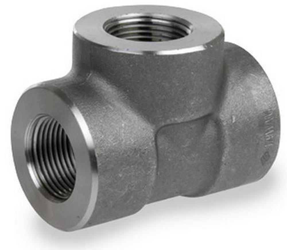 1-1/2 X 1 Forged Steel 3000# Thread Tee 