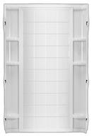Sterling White 36 in. Shower Wall in White 