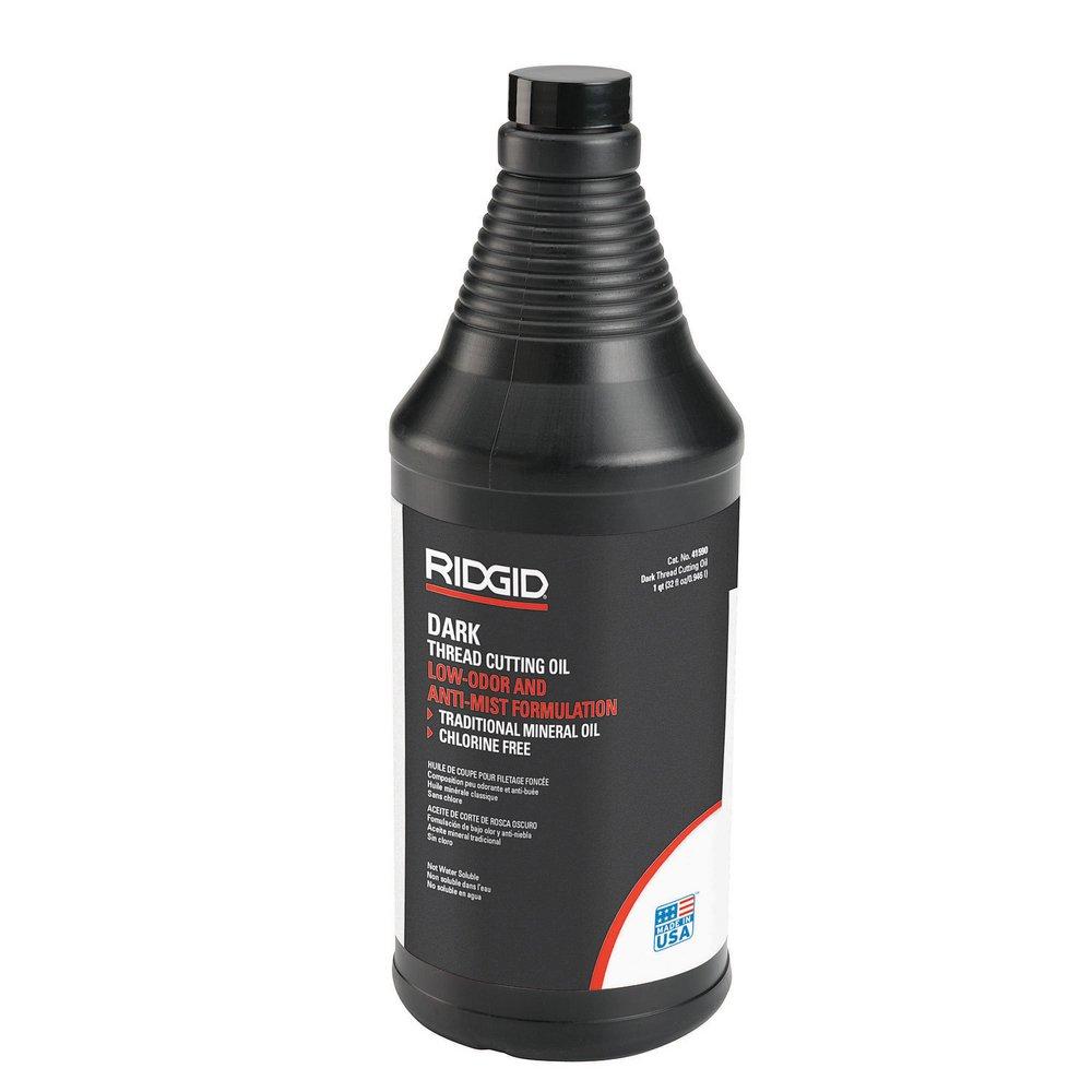 RIDGID Black Pipe Dark Thread Cutting Oil in Black 