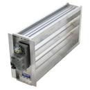 EWC Controls 24V Motorized Damper with Heavy Duty Frame 