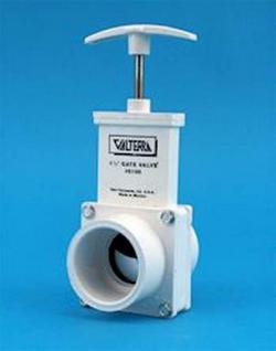 2 in. Plastic Full Port Slip Gate Valve