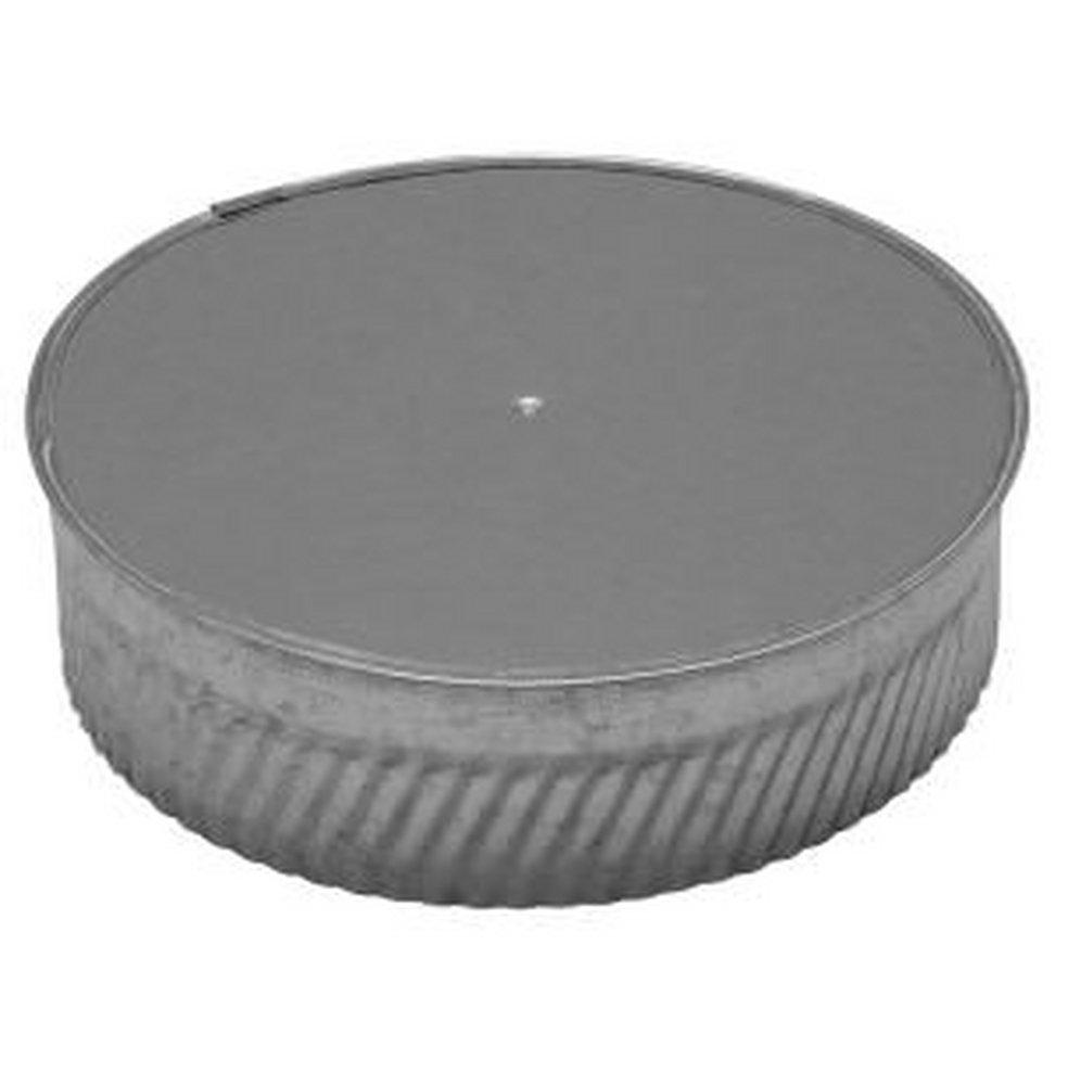 Gray Metal South 26 ga Galvanized Round Crimped Plug 