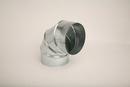 Gray Metal South 30 ga 90 Degree Duct Elbow 