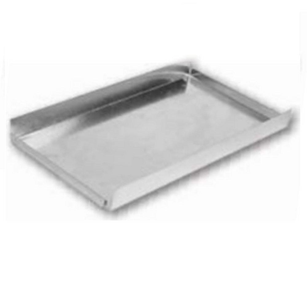 Gray Metal South 8 in. Galvanized Snap-Lock Set In Cap 