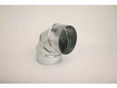 Gray Metal South 4-30-302 Degree duct elbow