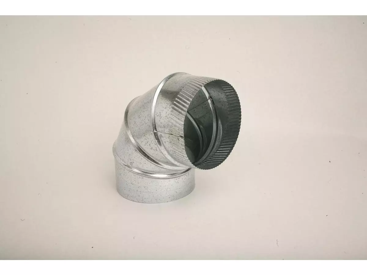 Gray Metal South 4-30-302 Degree duct elbow