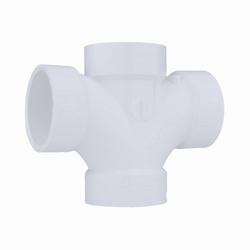 1-1/2 in. PVC DWV Double Sanitary Tee