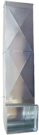 Champion Manufacturing 10 in. Slant Return Air Drop Assembly 