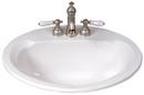 Mansfield Plumbing Products White Drop-in Basin 