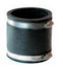 Fernco Clamp Reducing Plastic Coupling with Stainless Steel Band 