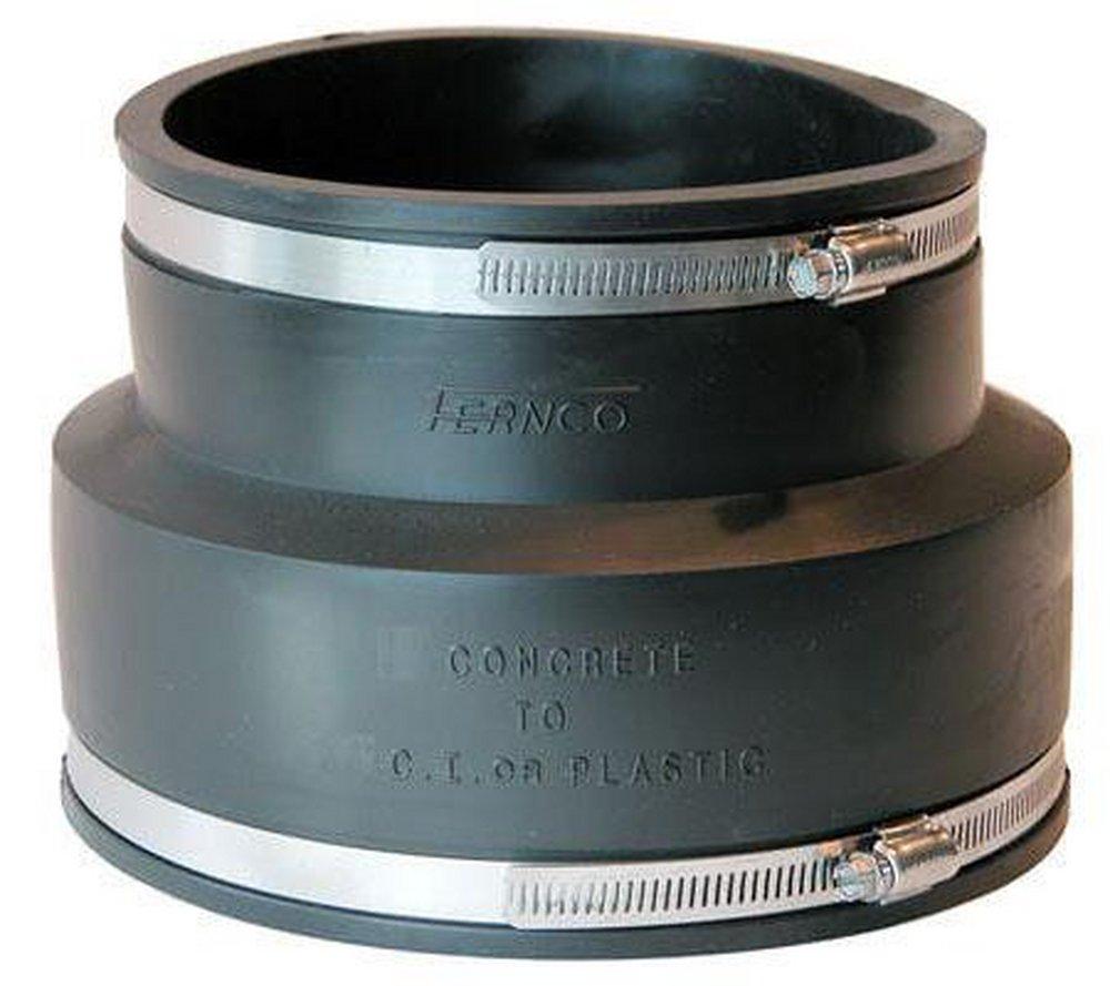 Fernco Concrete x Cast Iron and PVC Flexible Coupling 