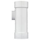 White PVC DWV Combination Wye with 2 