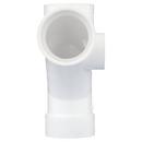 White PVC DWV Combination Wye with 2 