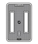 Christy Concrete Products 1-3/4 x 10 in. Cast Iron Lid 