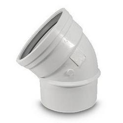 15 in. Gasket x Spigot Heavy Wall Straight DR 26 PVC 45 Degree Elbow