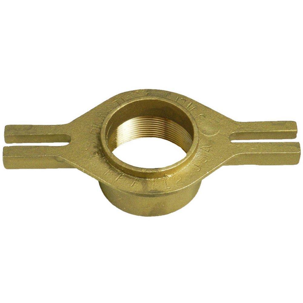 Plastic Oddities Threaded Brass Urinal Flange Kit 