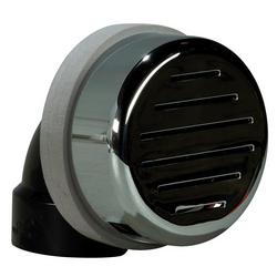 Plastic Push-Pull Drain in Polished Chrome