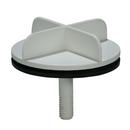 AB & A&trade; Chrome Plastic Push-Pull Drain 