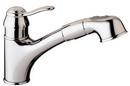 GROHE StarLight&reg; Polished Chrome 1.75 gpm Single Lever Handle Deckmount Kitchen Sink Faucet Pull-Out Spout Flexible Connection 