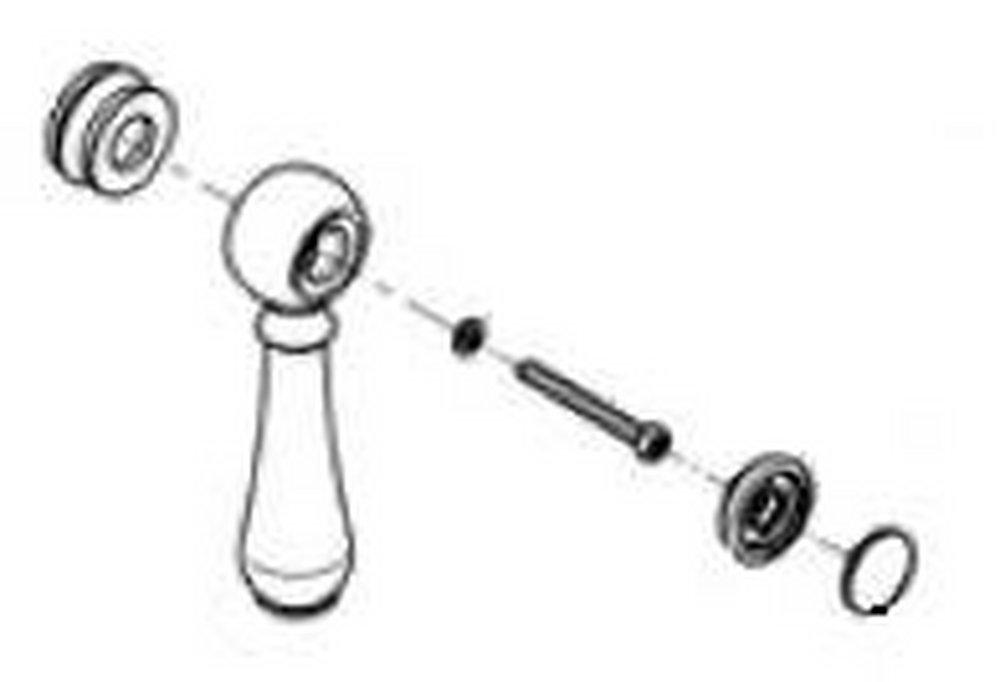 GROHE StarLight&reg; Polished Chrome Volume Control Valve with Lever Handle 