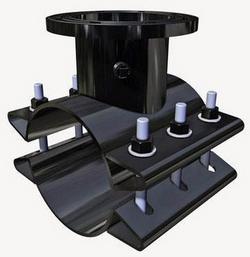 12 X 8 Steel Tapping Sleeve 14.10-14.56 EP Stainless Steel