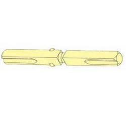 4-1/2 in. Broached Swivel Spindle in Steel