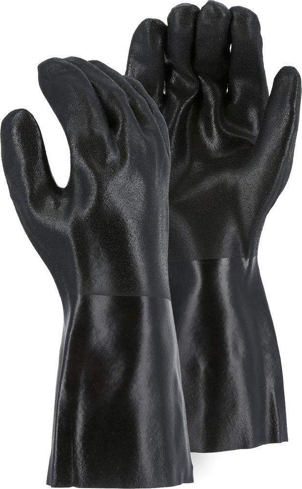 Majestic Glove Black Plastic Glove in Black 