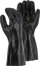Size L Plastic Glove in Black