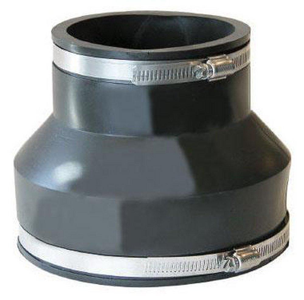 Fernco Cast Iron and Plastic Flexible Coupling 