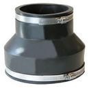 6 x 5 in. Clamp Reducing Plastic Coupling with Stainless Steel Band