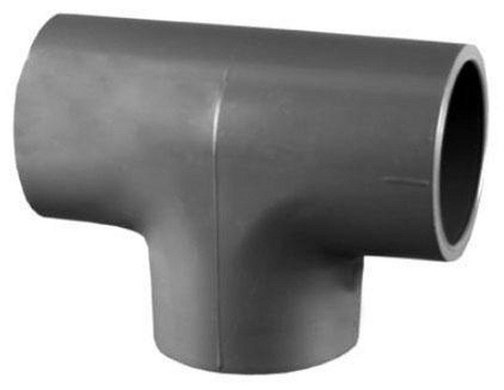 Grey PVC Schedule 80 Tee 