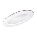 Nora Lighting White Stepped Baffle Trim 