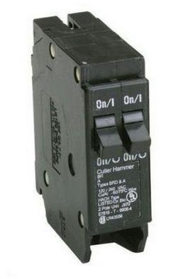 20 Amp 1-Pole Duplex Breaker